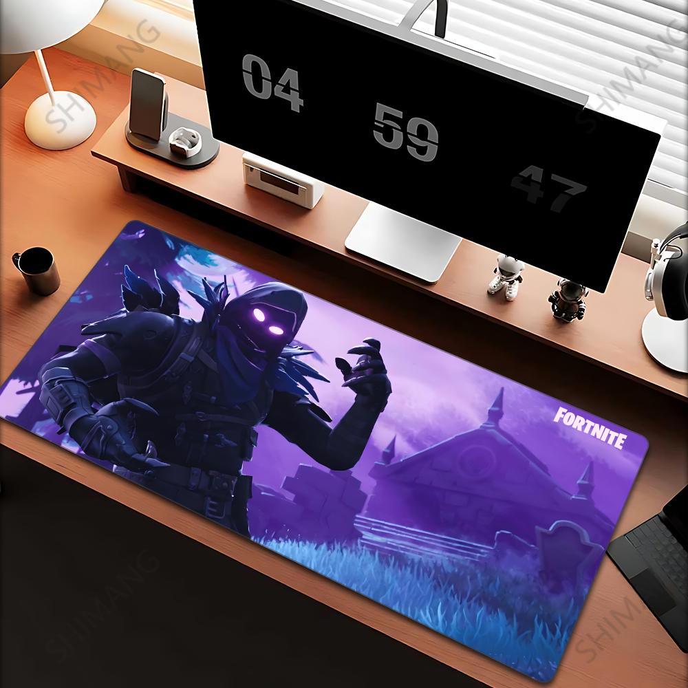 Tech Accessories Desk - Deskmatขนาดใหญ่F-Fortnites Gaming Mouse PadอะนิเมะMousepad Xxlอุปกรณ์เสริมคอมพิวเตอร์โต๊ะGamerเมาส์สํานักงานสํานักงานPcเดสก์ท็อป