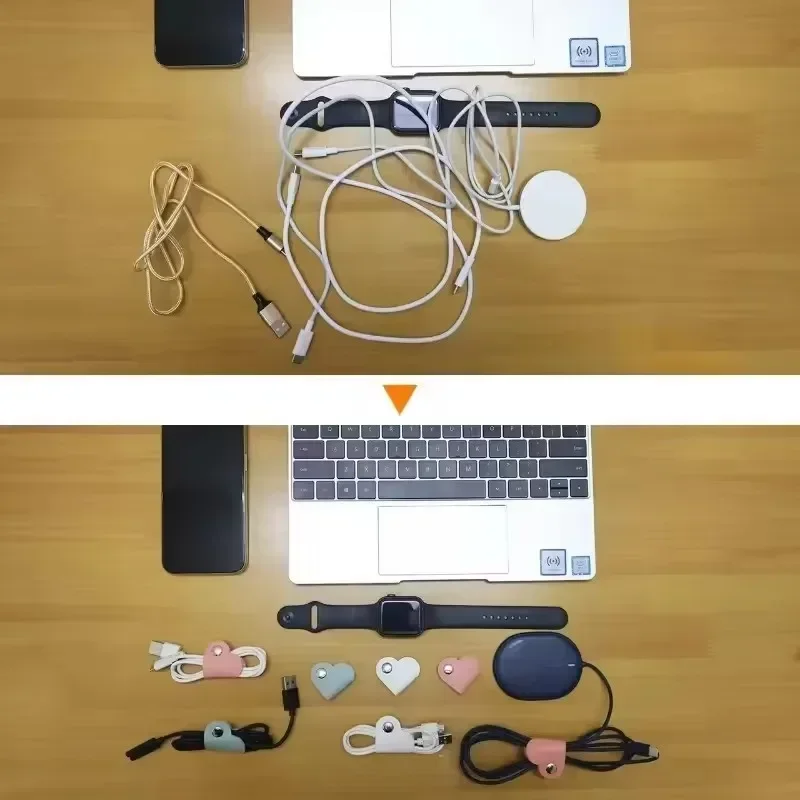 10/5/1 ชิ้น ที่ป้องกันสายชาร์จ - Travel Cable Organizer บทวิจารณ์และราคา
