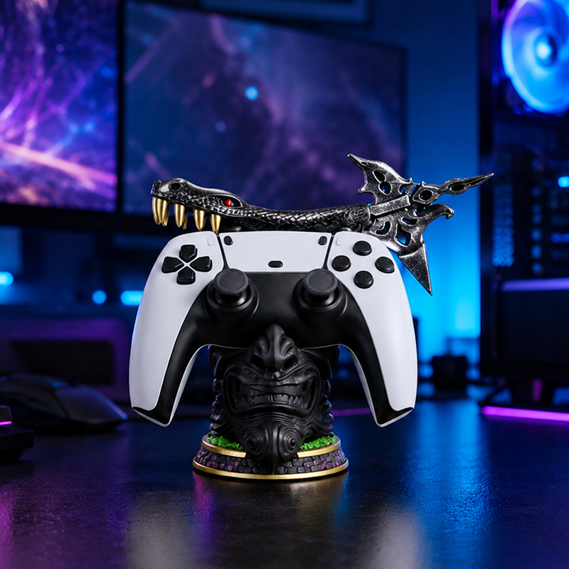 แท่นวางคอนโทรลเลอร์เกมเรซิ่นรู - Tech Desktop Accessories บทวิจารณ์และราคา