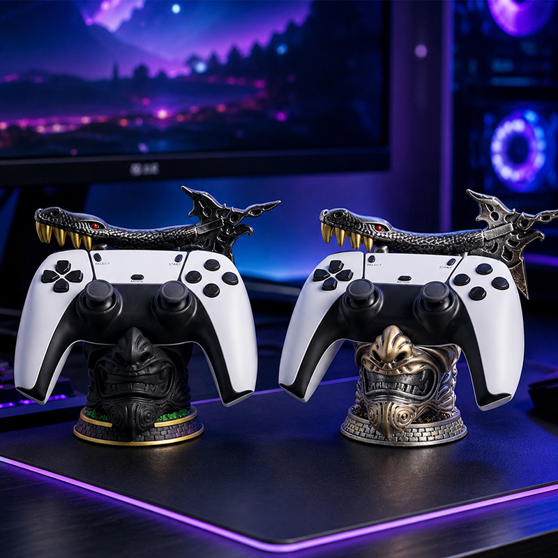 แท่นวางคอนโทรลเลอร์เกมเรซิ่นรู - Tech Desktop Accessories บทวิจารณ์และราคา