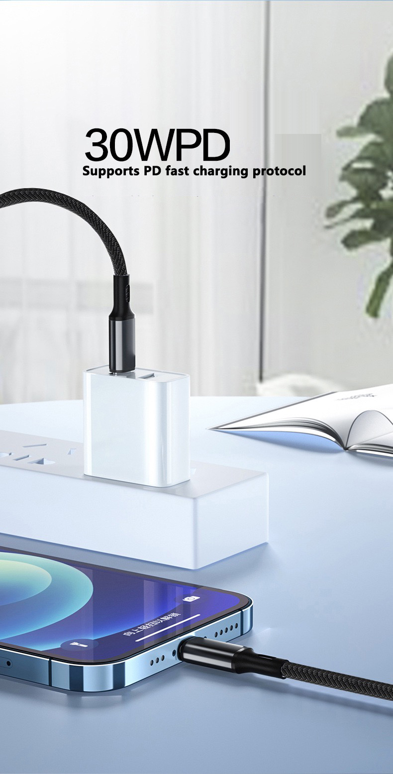 สายชาร์จ PD 30W USB สำหรับ iPh - Tech Accessories Phone บทวิจารณ์และราคา