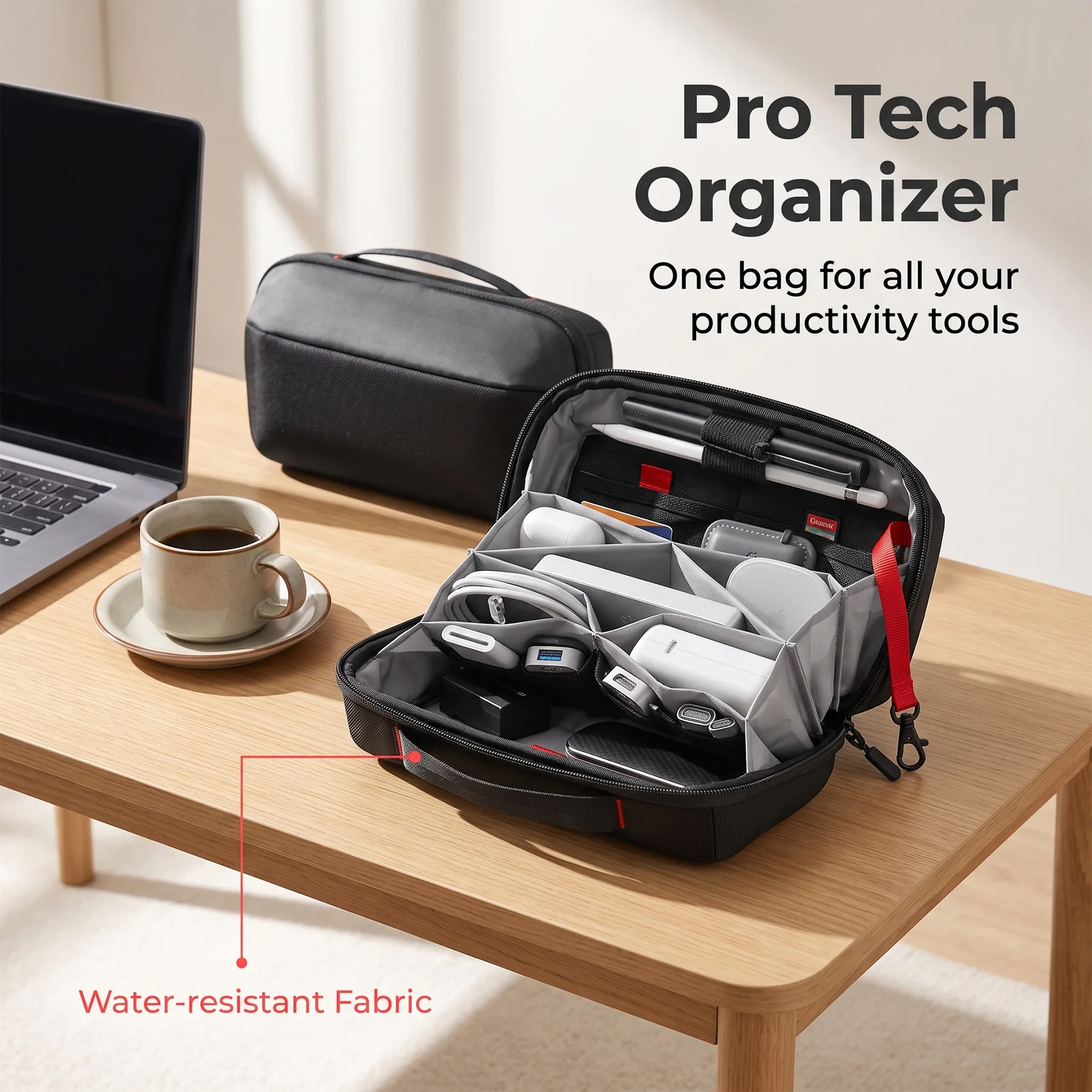 กระเป๋าจัดระเบียบอุปกรณ์เทคโนโ - Tech Accessories Store บทวิจารณ์และราคา