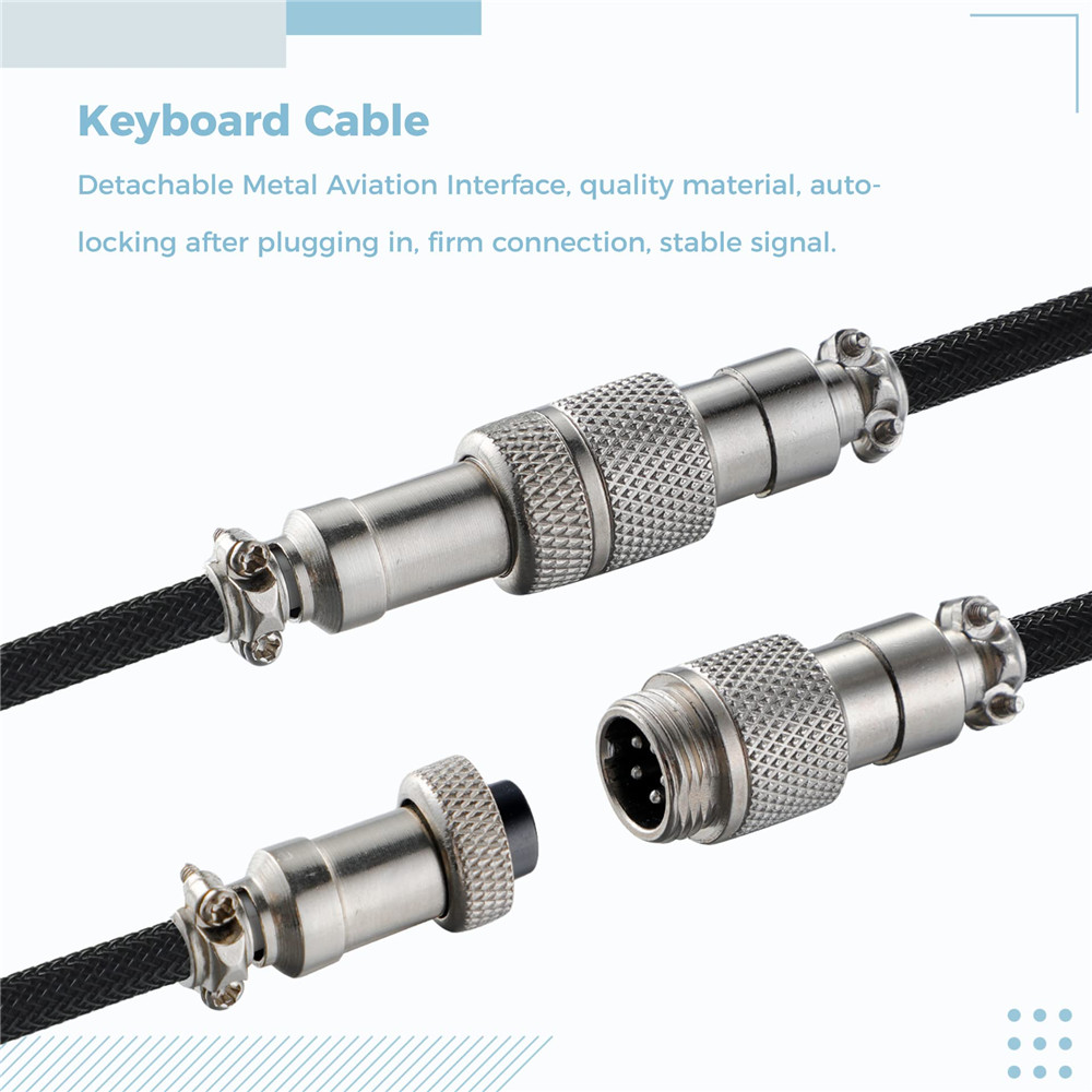 คีย์บอร์ดเครื่องกลขดสายเคเบิลป - Tech Desktop Accessories บทวิจารณ์และราคา