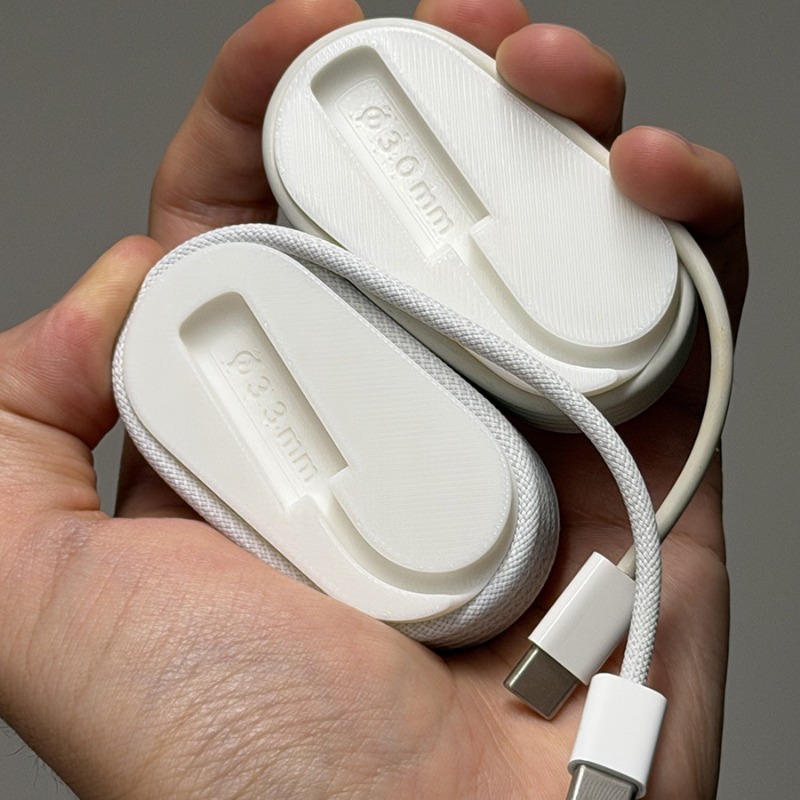 1/2PCS ที่เก็บสายเคเบิลแบบพกพา - Travel Cable Organizer บทวิจารณ์และราคา