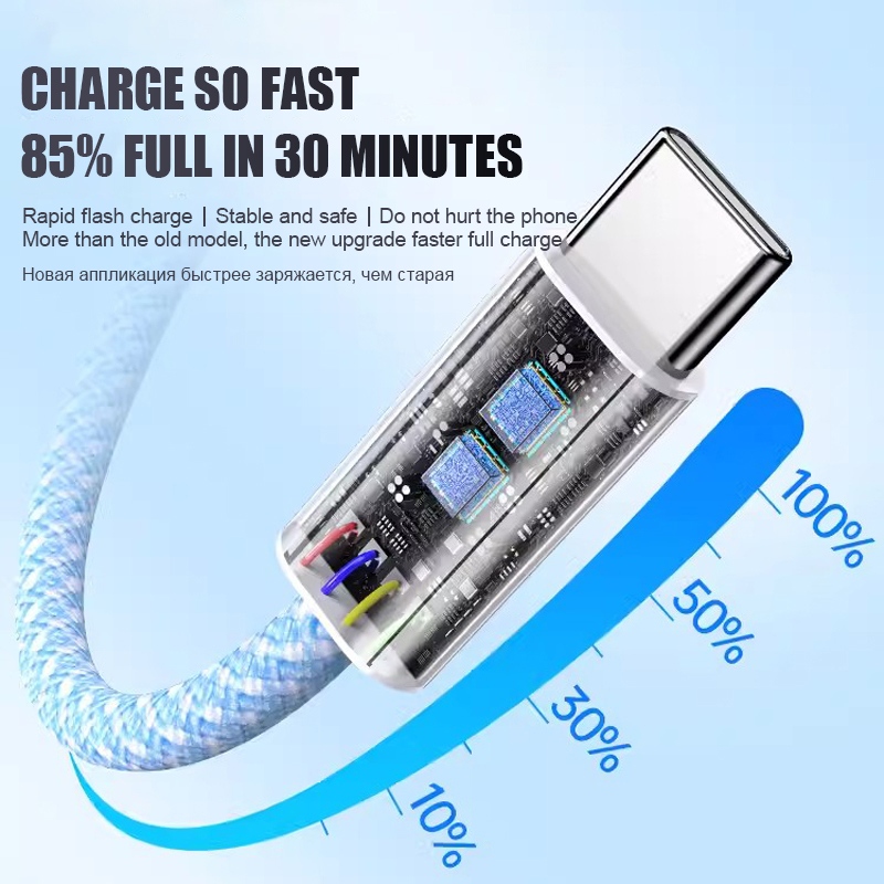 PD 40W USB C สายชาร์จเร็วสำหรั - Tech Accessories Phone บทวิจารณ์และราคา