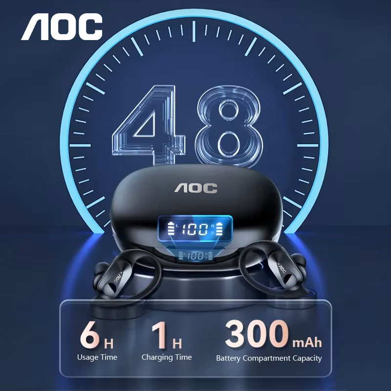 ช้อยส์ AOC ชุดหูฟังกีฬาไร้สายบ - Power Bank Wireless บทวิจารณ์และราคา
