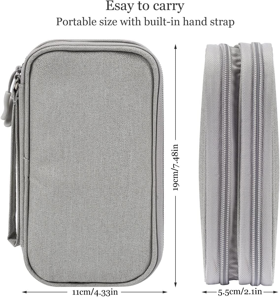 Travel Organizer Bag Cable Sto - Travel Cable Organizer บทวิจารณ์และราคา