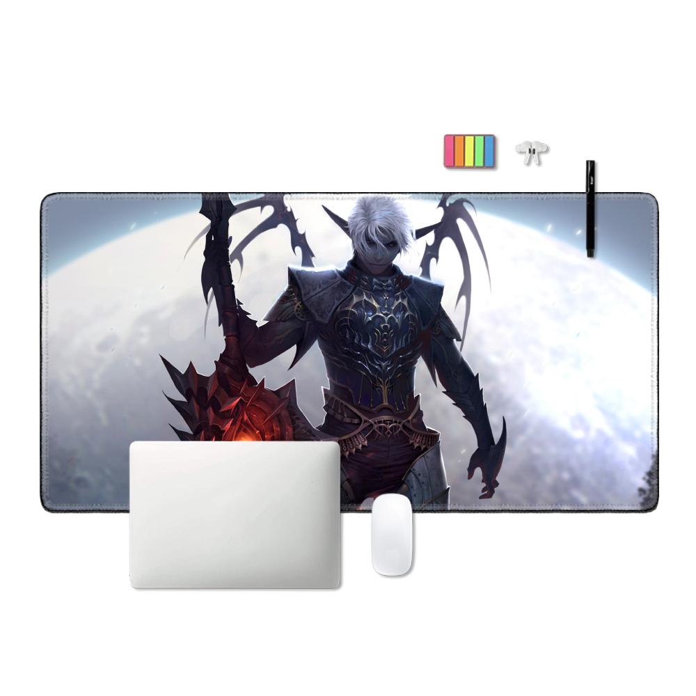 แผ่นรองเมาส์2ชิ้นแผ่นรองปูโต๊ะ - Tech Accessories Desk บทวิจารณ์และราคา