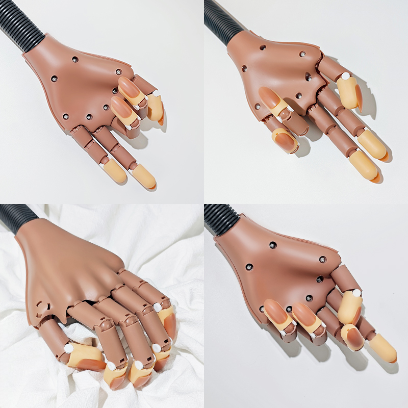 มือฝึกทำเล็บปลอม แบบมีข้อต่อขย - Tech Accessories Store บทวิจารณ์และราคา