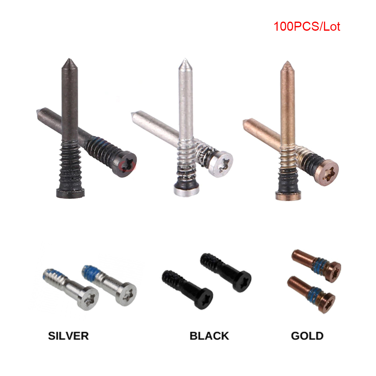 สกรูหัวเพนทาโลเบ 100 ชิ้น สำหร - Tech Accessories Phone บทวิจารณ์และราคา
