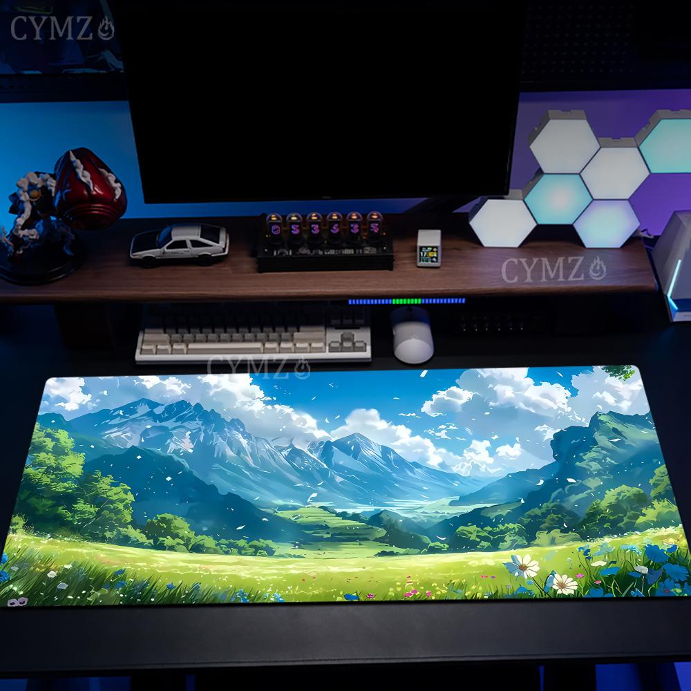 อะนิเมะธีมภูมิทัศน์ธรรมชาติแผ่ - Tech Accessories Desk บทวิจารณ์และราคา