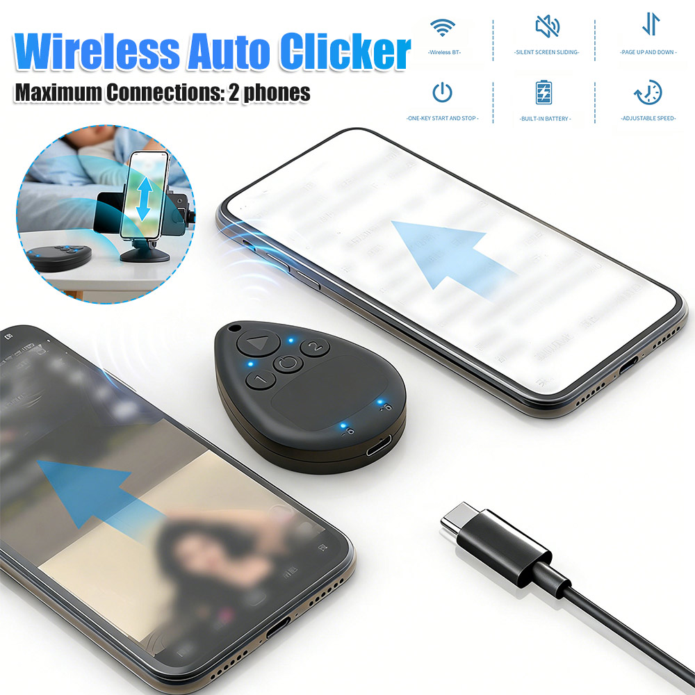 ตัวคลิกอัตโนมัติไร้สายพร้อมแบต - Power Bank Wireless บทวิจารณ์และราคา