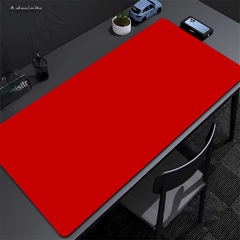 แผ่นรองเมาส์สีดําขนาดใหญ่สีทึบ - Tech Desktop Accessories บทวิจารณ์และราคา