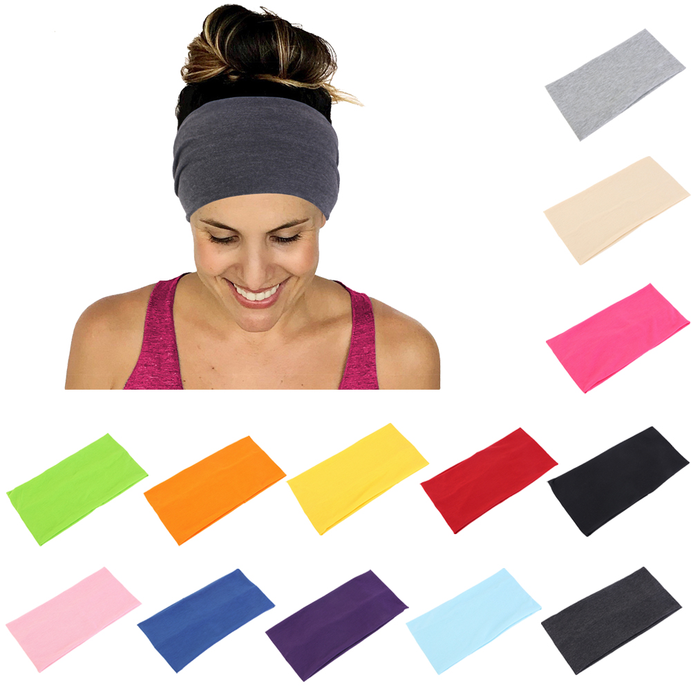 ที่คาดผมสีพื้นแบบยืดหยุ่นสำหรั - Tech Accessories บทวิจารณ์และราคา