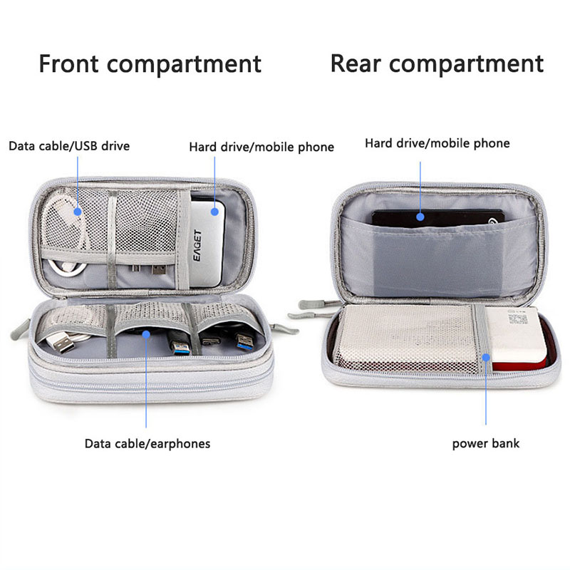 กระเป๋าเก็บของดิจิทัลแบบพกพาหล - Travel Cable Organizer บทวิจารณ์และราคา